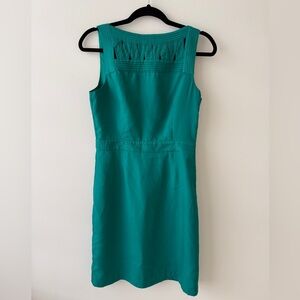 Banana Republic Teal Midi Dress